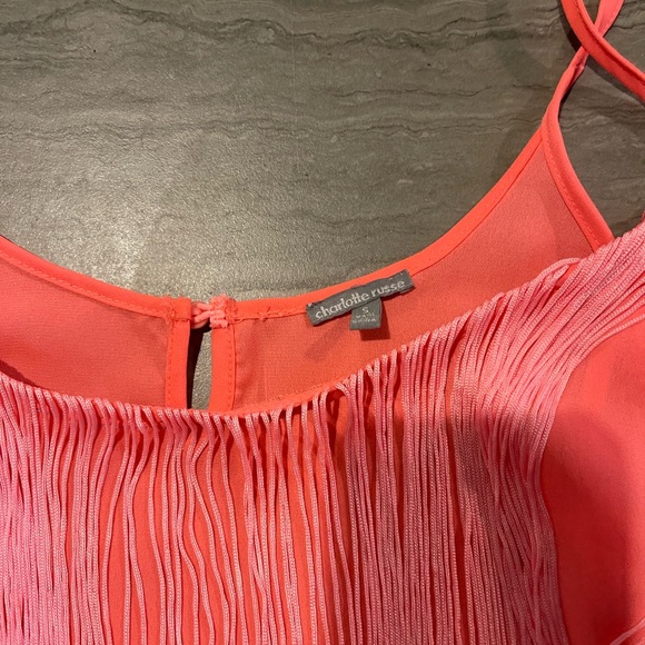 Sheer fringe top - Picture 2 of 2